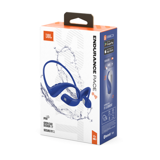 [JBLENDUPACEBLUAM] Audífonos Deportivos Inalámbricos JBL Endurance Pace Bluetooth 5.3 Azul