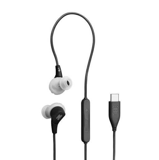 [JBLENDURRUN3CBLAM] Audífonos Deportivos JBL Endurance Run 3 USB-C Negro