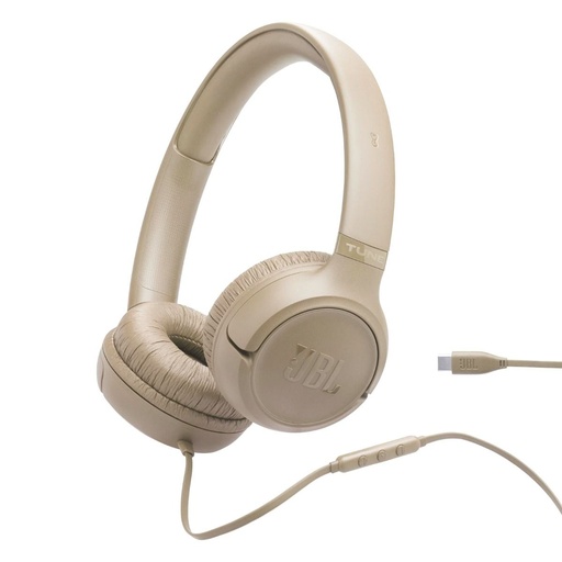 [JBLT530CBEGAM] Audífonos USB-C JBL Tune 530C Beige
