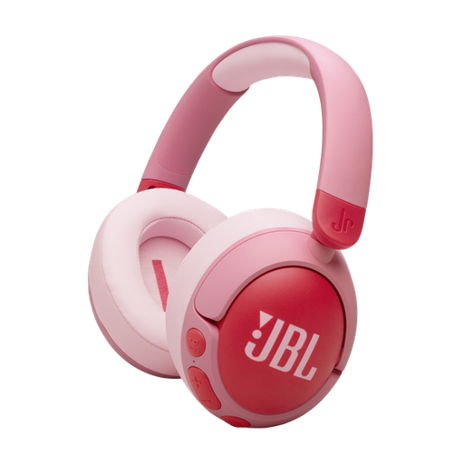 [JBLJR470NCPIKAM] Audífonos Inalámbricos para Niños JBL Junior 470NC Rosado Bluetooth 5.3