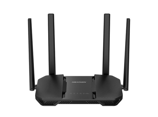 [DS-3WR12GC(O-STD)/US] Router Inalámbrico Doble Banda Hikvision AC1200 Gigabit con 4 Antenas