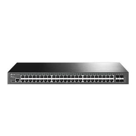 [SG3452X] Switch Administrable Capa 2+ TP-Link Omada JetStream de 48 Puertos Gigabit y 4 Ranuras 10G SFP+