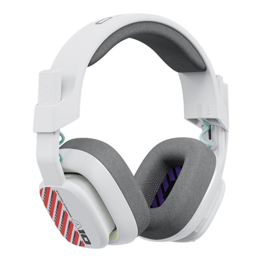 [939-002050] Audífonos Alámbricos Logitech ASTRO A10 Gen 2 Blanco 3.5mm