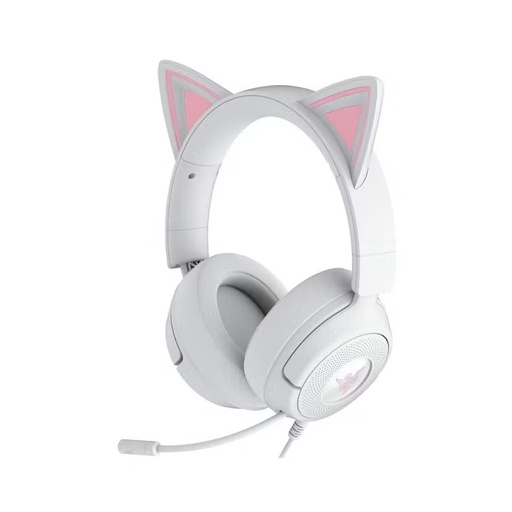 [RZ04-05350300-R3U1] Audífonos Alámbricos Razer Kraken Kitty V3 X Blanco 3.5mm