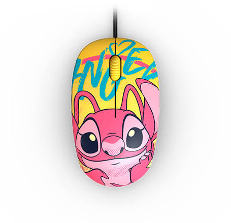 [XTM-D406ST-YL] Mouse Óptico Alámbrico Xtech Disney Edición Stitch