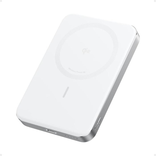 [A1664H21] Batería Externa Magnética Anker MagGo (10K Slim) 15W Blanco para iPhone