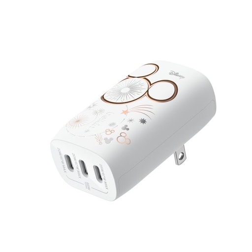 [WCC002dqWHJP-DY] Cargador de Pared Belkin BoostCharge 3x Puertos USB-C 67W Edición Mickey Mouse