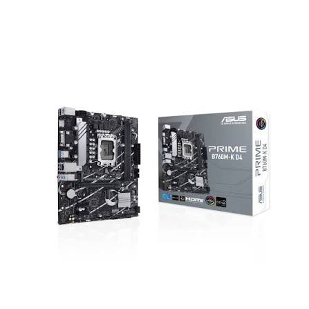 [PRIME B760M-K D4] Tarjeta Madre ASUS PRIME B760M-K D4 Micro-ATX Socket LGA1700 DDR4 PCIe 4.0