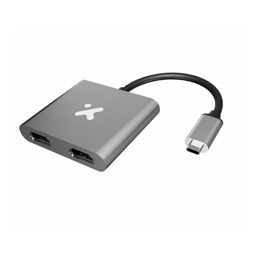 [XTC-548] Adaptador USB-C a Doble HDMI Xtech XTC-548 12cm