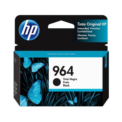 [3JA53AL] Cartucho de Tinta Negra HP 964