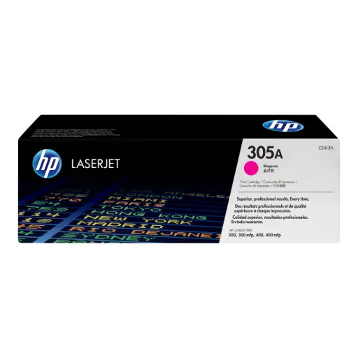 [CE413A] Tóner HP 305A Magenta de Capacidad Estándar