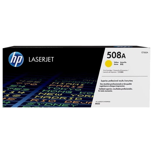 [CF362A] Tóner HP 508A Amarillo de Capacidad Estándar