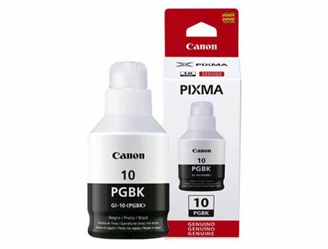 [3382C001AB] Botella de Tinta Canon GI-10 Negro 170ml
