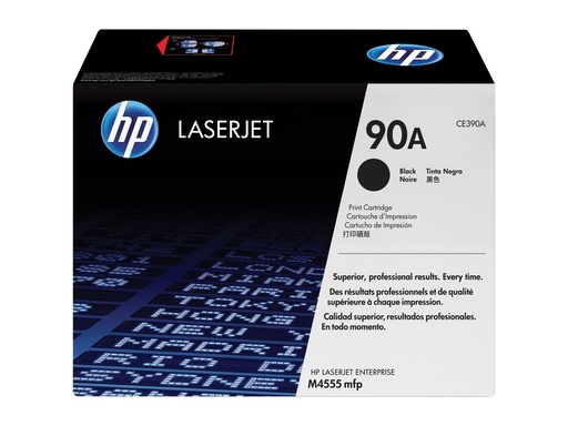 [CE390A] Tóner HP 90A Negro de Capacidad Estándar