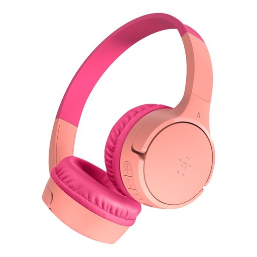 [AUD002btPKV3] Audífonos Inalámbricos Supraaurales para Niños Belkin SoundForm Mini Gen2