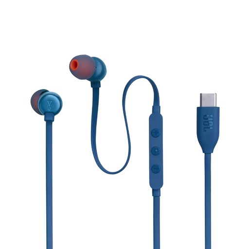 [JBLT310CBLUAM] Audífonos Intraurales con Cable JBL Tune 310C USB-C