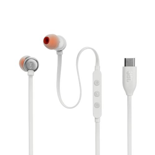[JBLT310CWHTAM] Audífonos Intraurales con Cable JBL Tune 310C USB-C