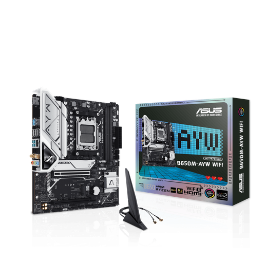 [B650M-AYW WIFI] Motherboard Micro-ATX ASUS B650M-AYW WIFI 6