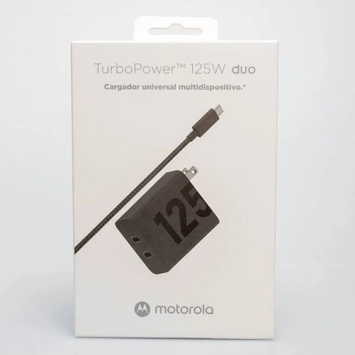 [PG38C06718] Cargador de Pared Motorola TurboPower 125W Duo