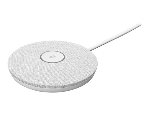 [952-000038]  Micrófono de Expansión Logitech Rally Mic Pod Blanco