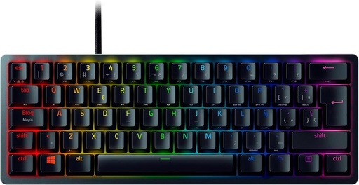 [RZ03-03392900-R311] Teclado Óptico Alámbrico Gamer Razer Huntsman Mini 60%