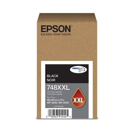 [T748XXL120-AL] Bolsa de Tinta Epson T748XXL120 Negro Original