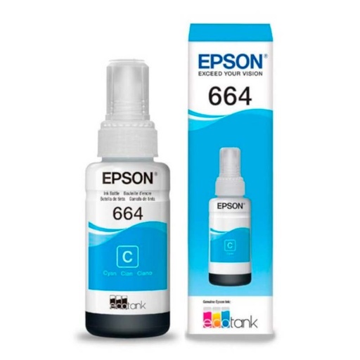 [T664220-AL] Botella de Tinta Epson Original T664220 Cyan