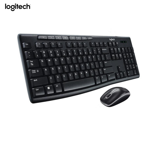 [920-004432] Teclado y Mouse Inalámbrico Logitech MK270 Negro Español