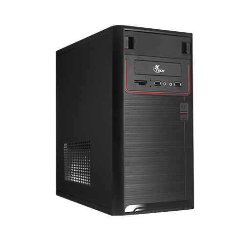 [XTQ-100] Case Xtech Micro ATX con Fuente de 600Watts Negro
