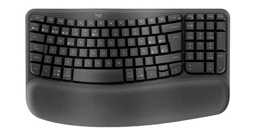 [920-012278] Teclado Inalámbrico Logitech Wave Keys Negro Español