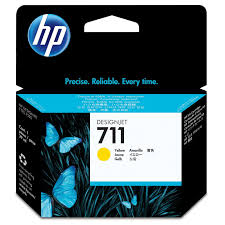 [CZ132A] Cartucho de Tinta Original H.P. 711 Yellow