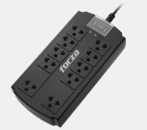 [FSP-10UN] Supresor de Picos Forza FSP-10UN 1800w 110v 10 Salidas