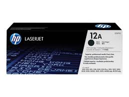 [Q2612A] Cartucho de Tóner Original H.P. LaserJet Negro Q2612A =12A