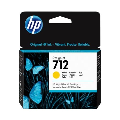 [3ED69A] Cartucho de Tinta HP DesignJet 712 Amarillo de 29ml