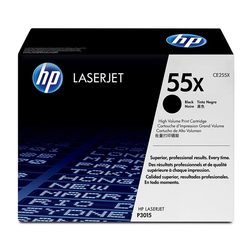 [CE255X] Cartucho de Tóner HP Laserjet CE255X Negro