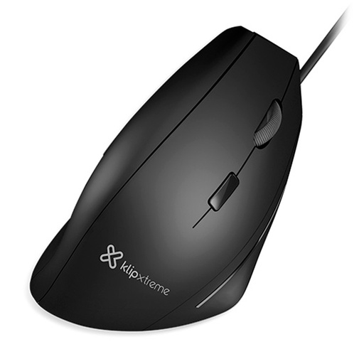 [KMO-505] Mouse Kilpxtreme Krest 6 Botones 1600DPI Ajustables Interfaz USB Longitud del cable de 1.8m Negro