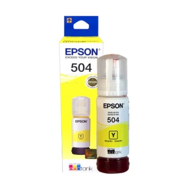 [T504420-AL] Botella de Tinta Epson Original T504420 Yellow 70ml