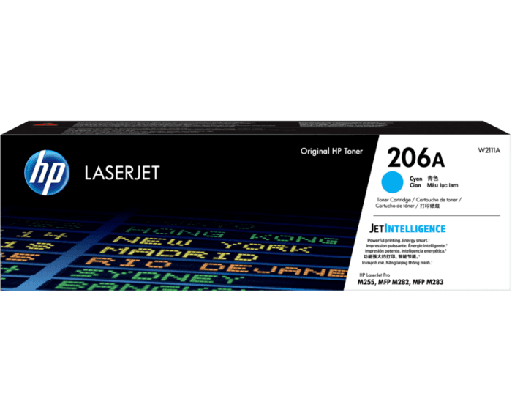 [W2111A] Cartucho de Toner HP 206 Cyan de Rendimiento Estándar LaserJet Original