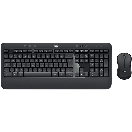 [920-008673] Teclado y Mouse Inalámbrico Logitech MK540 Advanced Negro Español