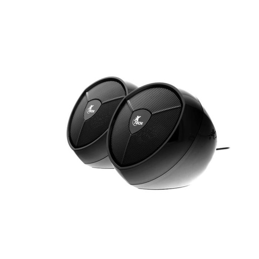 [XTS-111] Bocina Xtech XTS-111 2.0 Canales Con Alimentación USB y Jack 3.5mm