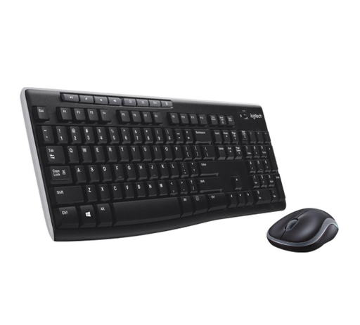 [920-004536] Combo de teclado y Mouse Logitech MK270 Inalámbrico Confortable