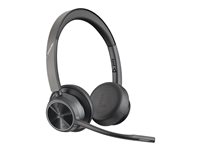 [77Y98AA] Auriculares estéreo Bluetooth Poly Voyager 4320 con adaptador USB-A BT700 (certificado para Microsoft Teams)
