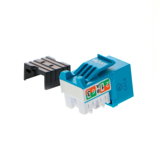 [PCGKJC6TYRJBL] Keystone Jack Nexxt Solutions Infrastructure Cat6 Azul 1000 Mbps