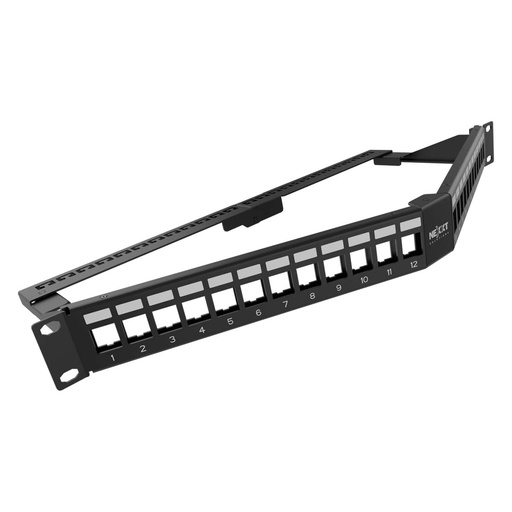 [PCGPSMO1U24ANBK] Tablero de conexiones Nexxt Solutions Infrastructure 1U De 24 Puertos