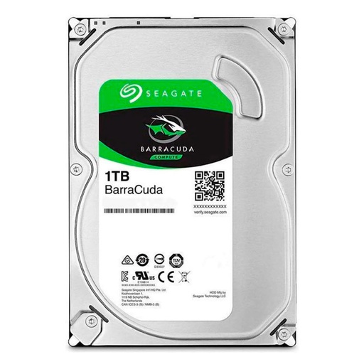 [ST1000DM014] Disco Duro Seagate Barracuda SATA III 7200RPM 1TB 3.5"