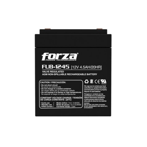 [FUB-1245] Batería Forza FUB-1245 4,5 Ah