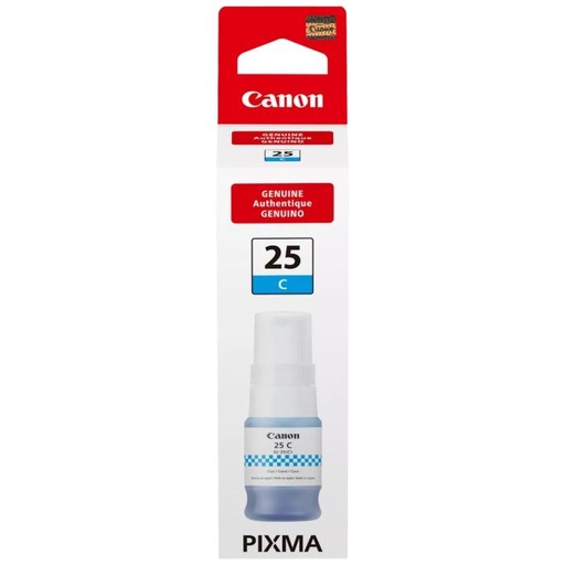 [6314C001AA] Botella De Tinta Modelo Gi-25 Marca Canon Color Cyan De 37ml
