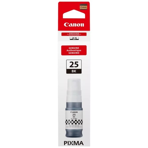 [6317C001AA] Botella De Tinta Modelo Gi-25 Marca Canon Color Negro De 67ml