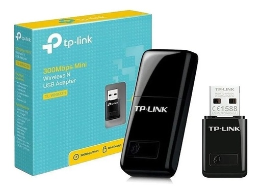 [TL-WN823N] Mini Adaptador USB Inalámbrico N de 300Mbps TL-WN823N