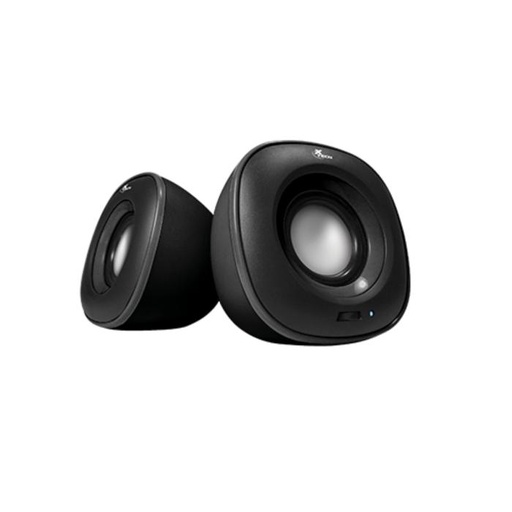 [XTS-115BK] Bocinas para Computadora Xtech Spekter  3.5mm de 2.0 Canales Color  Negro